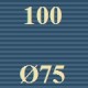 100/Ø75 100/Ø75